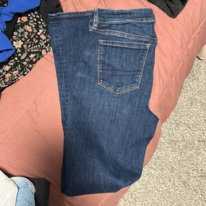 American Eagle Hi Rise Skinny Kick Jeans
